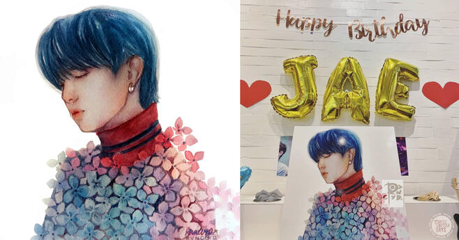 Jae for his birthday cupsleeve event (2019)